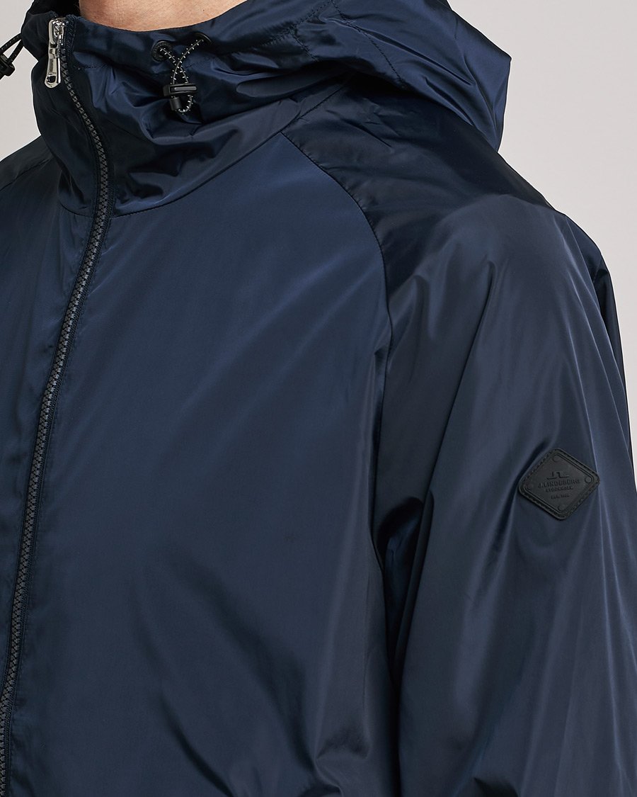Herren | Jacken | J.Lindeberg | Trace Solid Padded Poly Jacket Navy