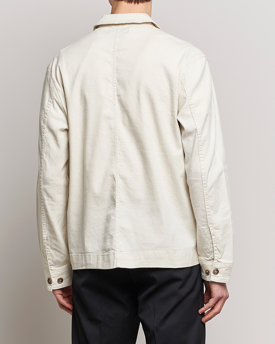 Herren | Hemden | J.Lindeberg | Errol Linen/Cotton Workwear Overshirt Turtledove
