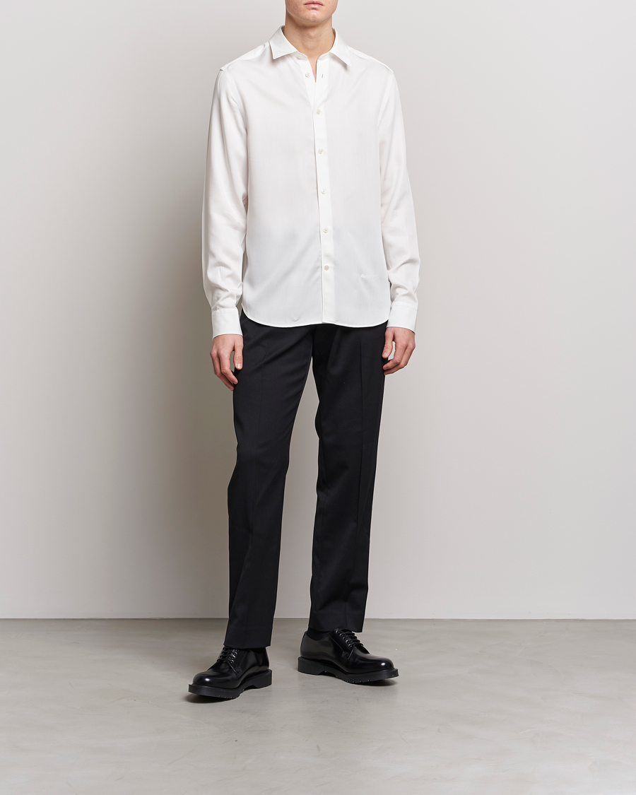 Herren | Hemden | J.Lindeberg | Slim Fit Comfort Tencel Shirt Cloud White
