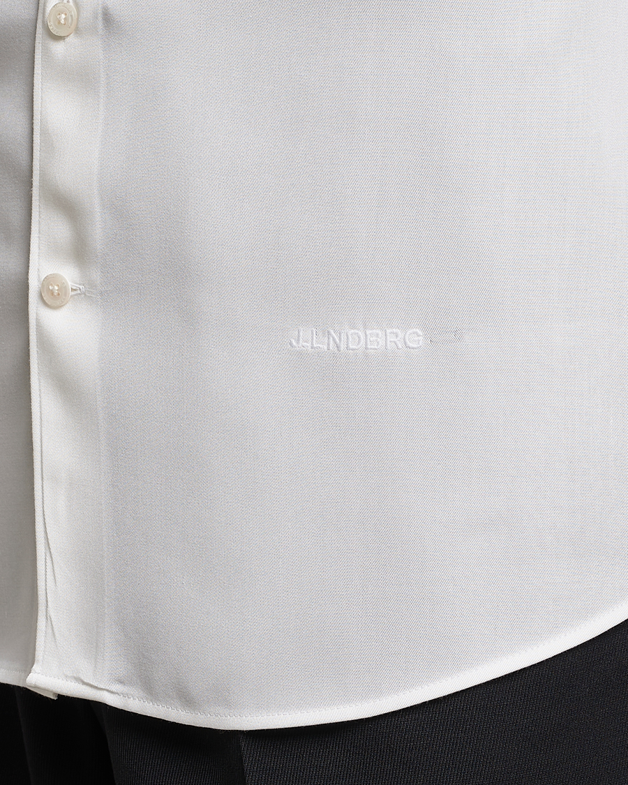 Herren | Hemden | J.Lindeberg | Slim Fit Comfort Tencel Shirt Cloud White