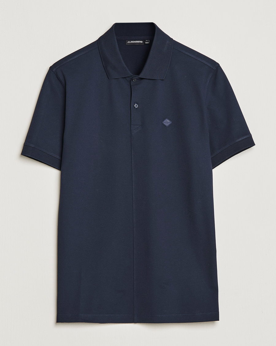 Herren | Poloshirts | J.Lindeberg | Rubi Slim Fit Polo Navy