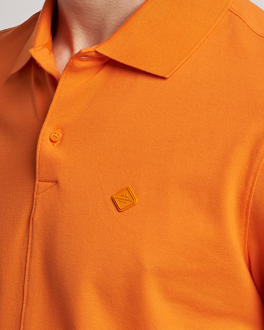 Herren | Poloshirts | J.Lindeberg | Rubi Slim Fit Polo Russet Orange