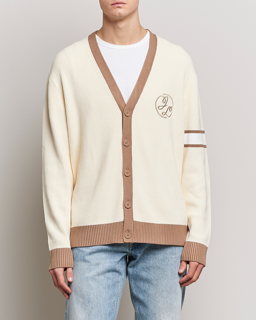 Herren | Pullover | J.Lindeberg | Gerard Jacquard Cardigan Turtledove