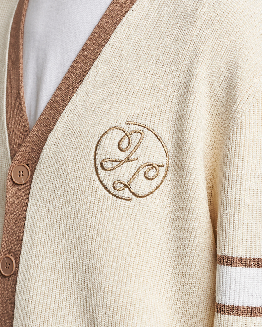 Herren | Pullover | J.Lindeberg | Gerard Jacquard Cardigan Turtledove