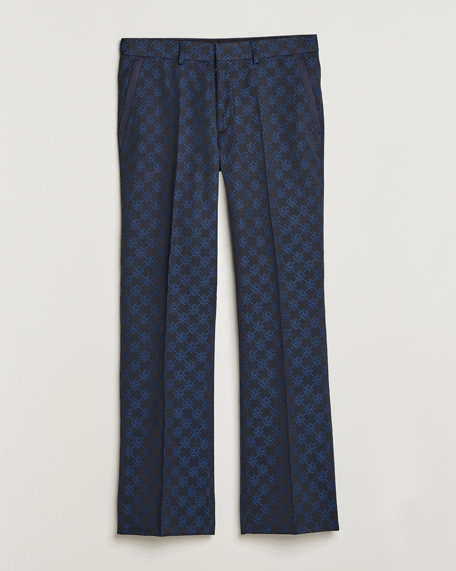 Herren | Hosen | J.Lindeberg | Gomor JL Jacquard Trousers Navy