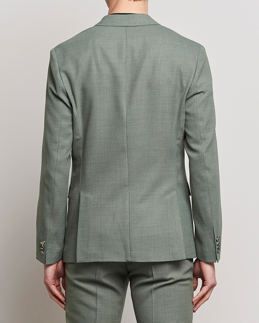 Herren | Sakkos | J.Lindeberg | Hopper Active Hopsack Blazer Aloe