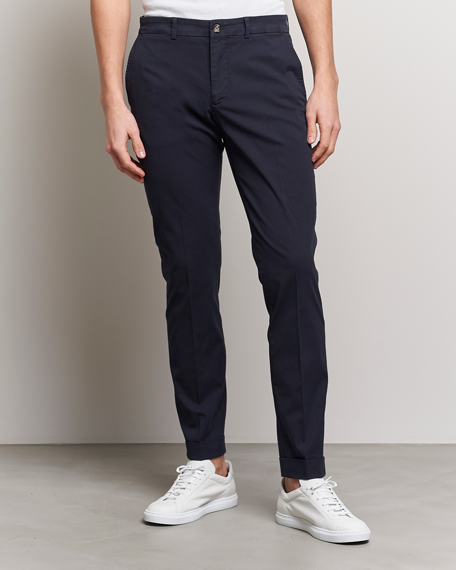 Herren | Hosen | J.Lindeberg | Grant Cotton Garment Dye Pants Navy