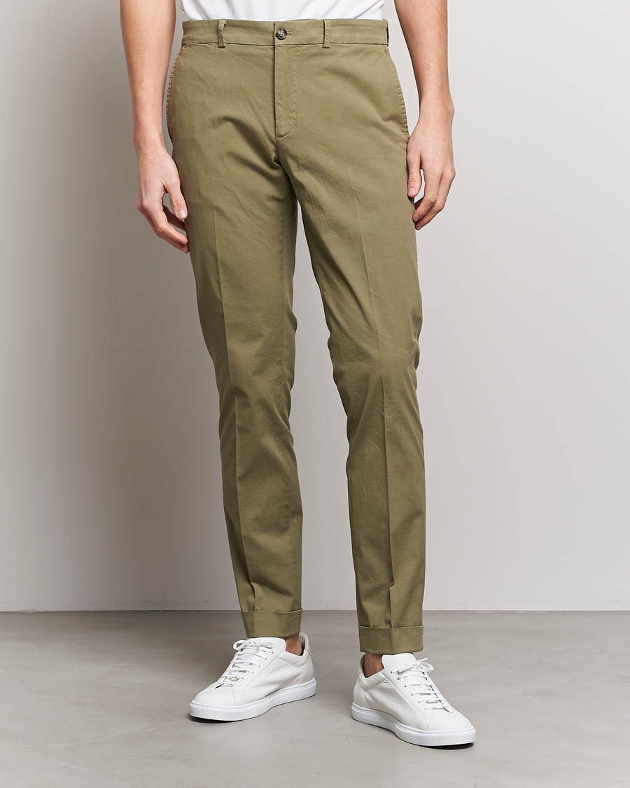 Herren | Hosen | J.Lindeberg | Grant Cotton Garment Dye Pants Aloe