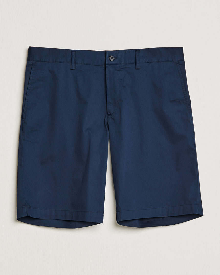 Herren | Shorts | J.Lindeberg | Nathan Super Satin Shorts Navy