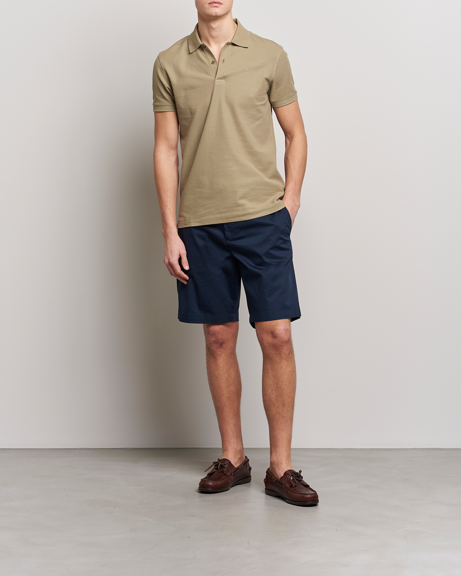 Herren | Shorts | J.Lindeberg | Nathan Super Satin Shorts Navy
