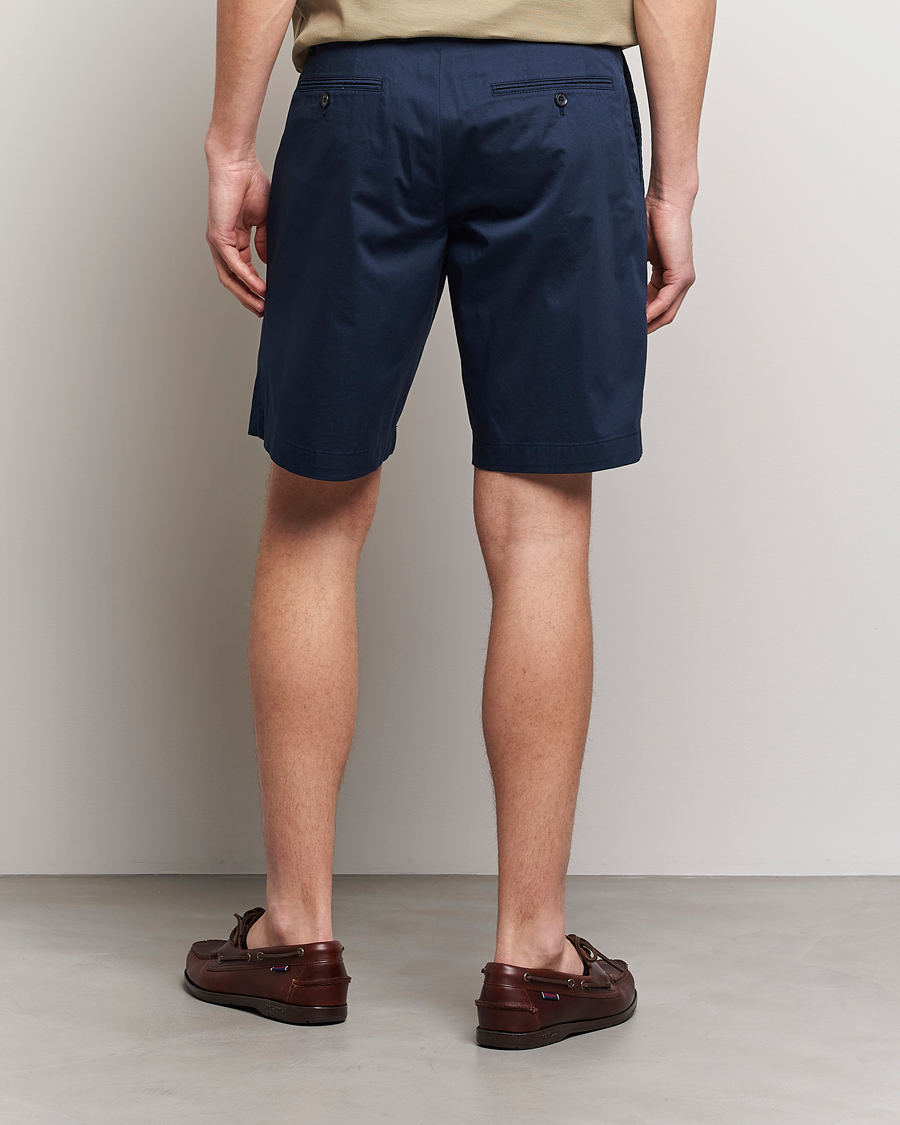 Herren | Shorts | J.Lindeberg | Nathan Super Satin Shorts Navy