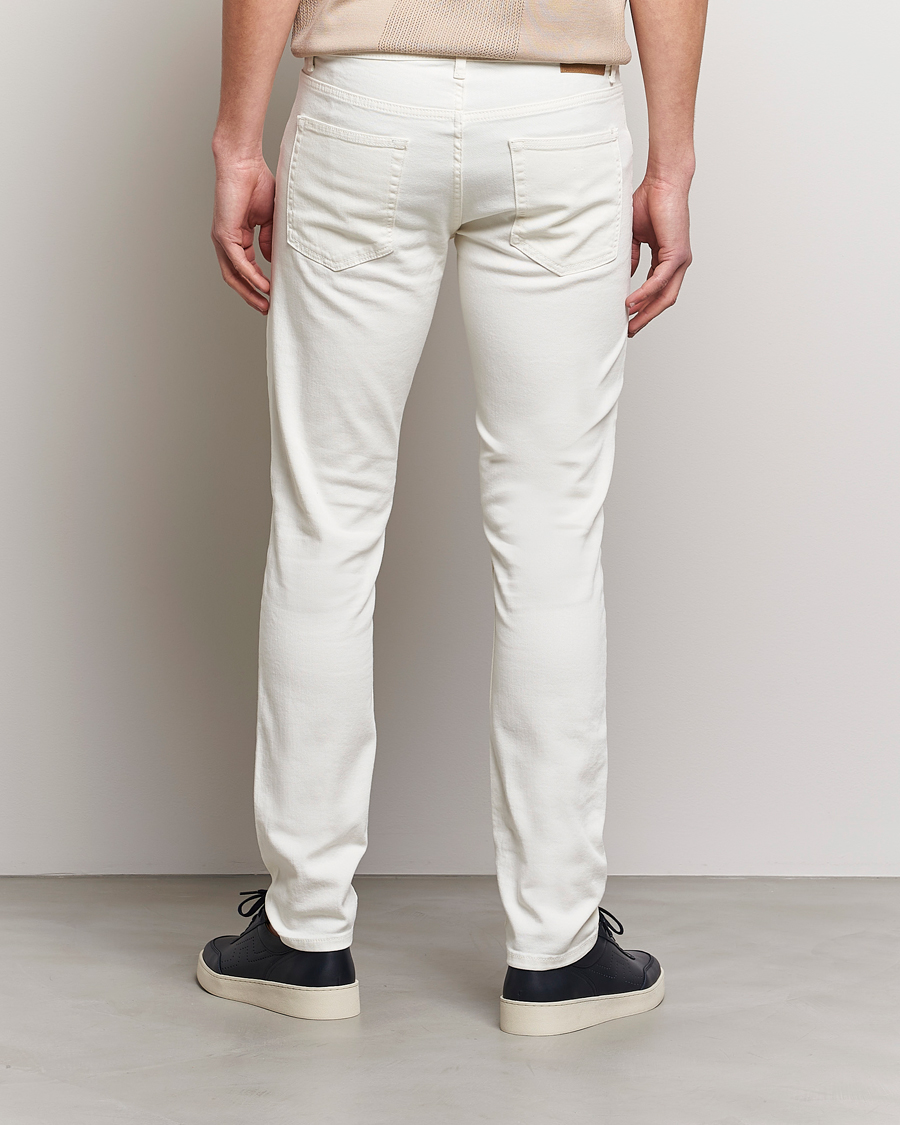 Herren | Hosen | J.Lindeberg | Jay Solid Stretch 5-Pocket Trousers Cloud White