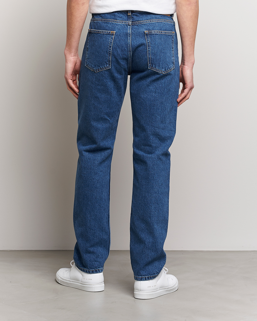 Herren | Jeans | J.Lindeberg | Cody Flat Indigo Regular Jeans Mid Blue