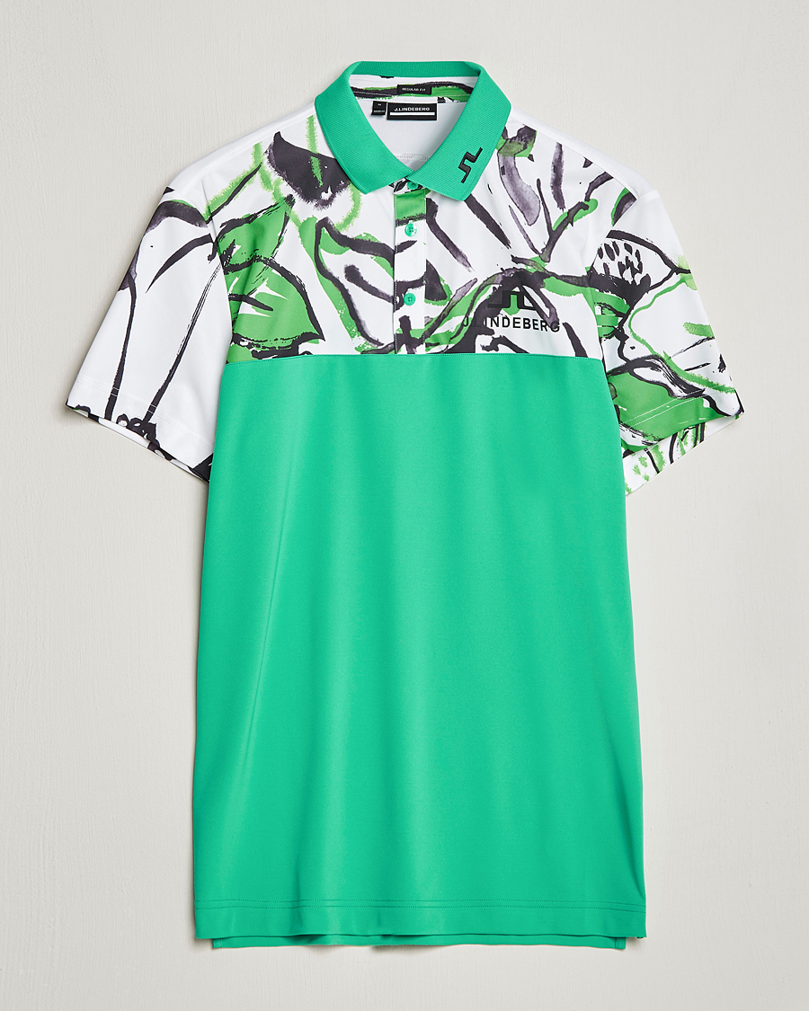 Herren | Poloshirts | J.Lindeberg | Jeff Masters TX Jersey Polo White