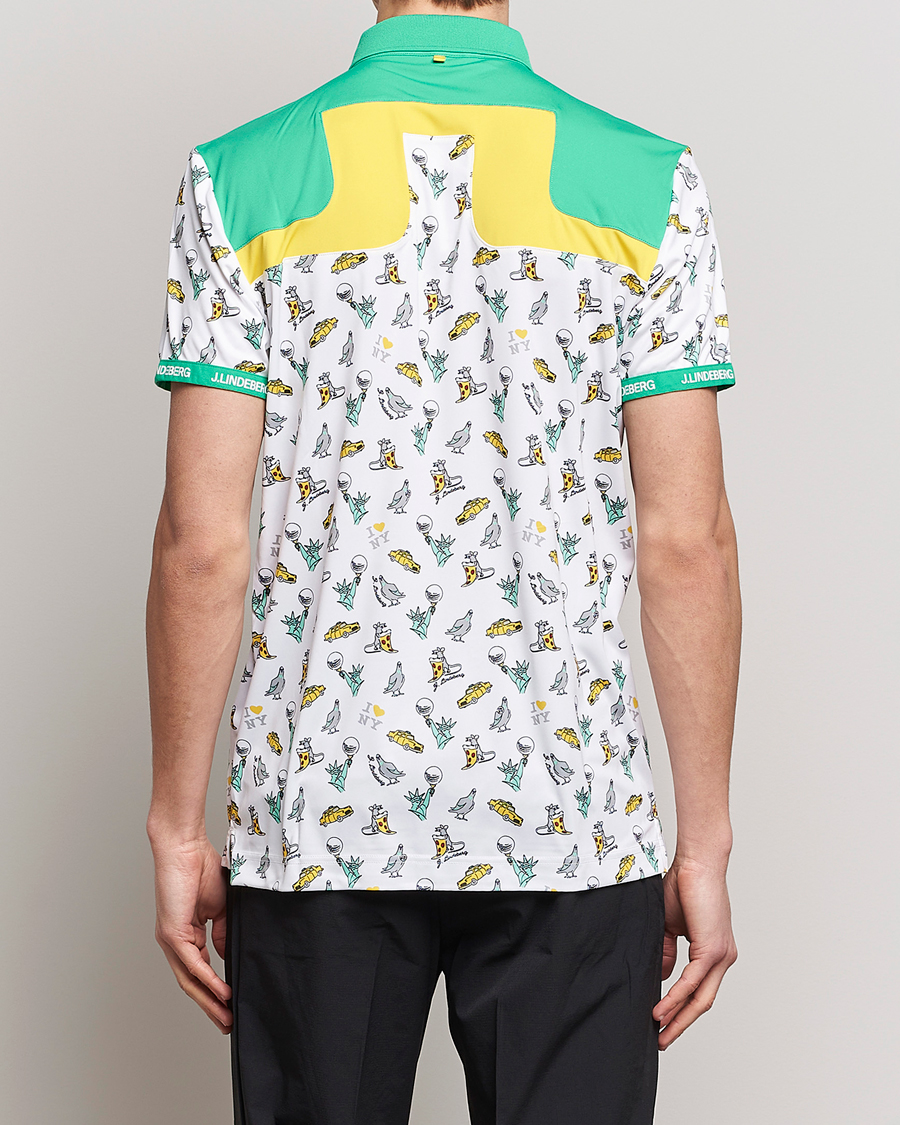 Herren | Poloshirts | J.Lindeberg | Jeff PGA TX Jersey Polo White