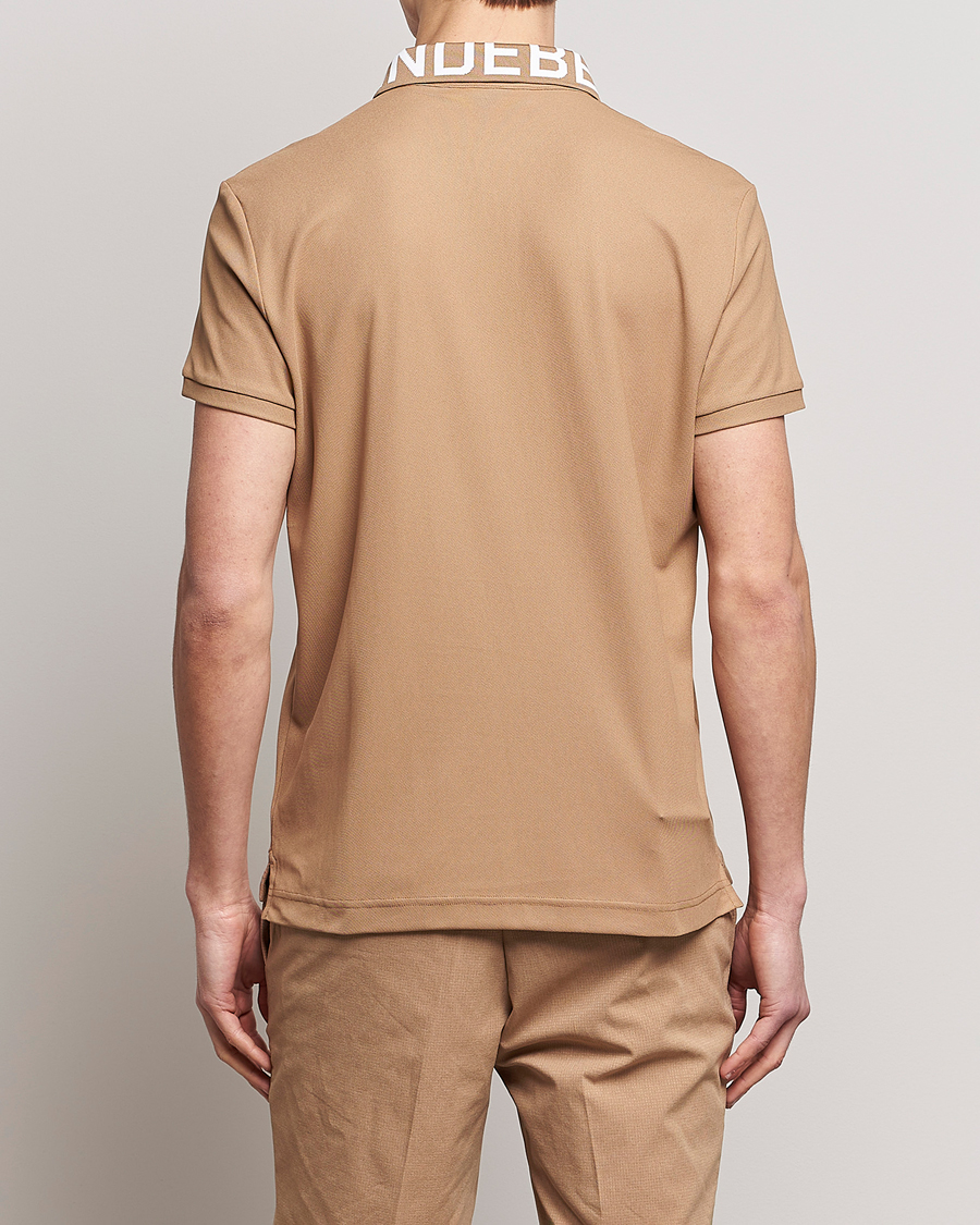 Herren | Poloshirts | J.Lindeberg | Gus Regular Polo Tiger Brown