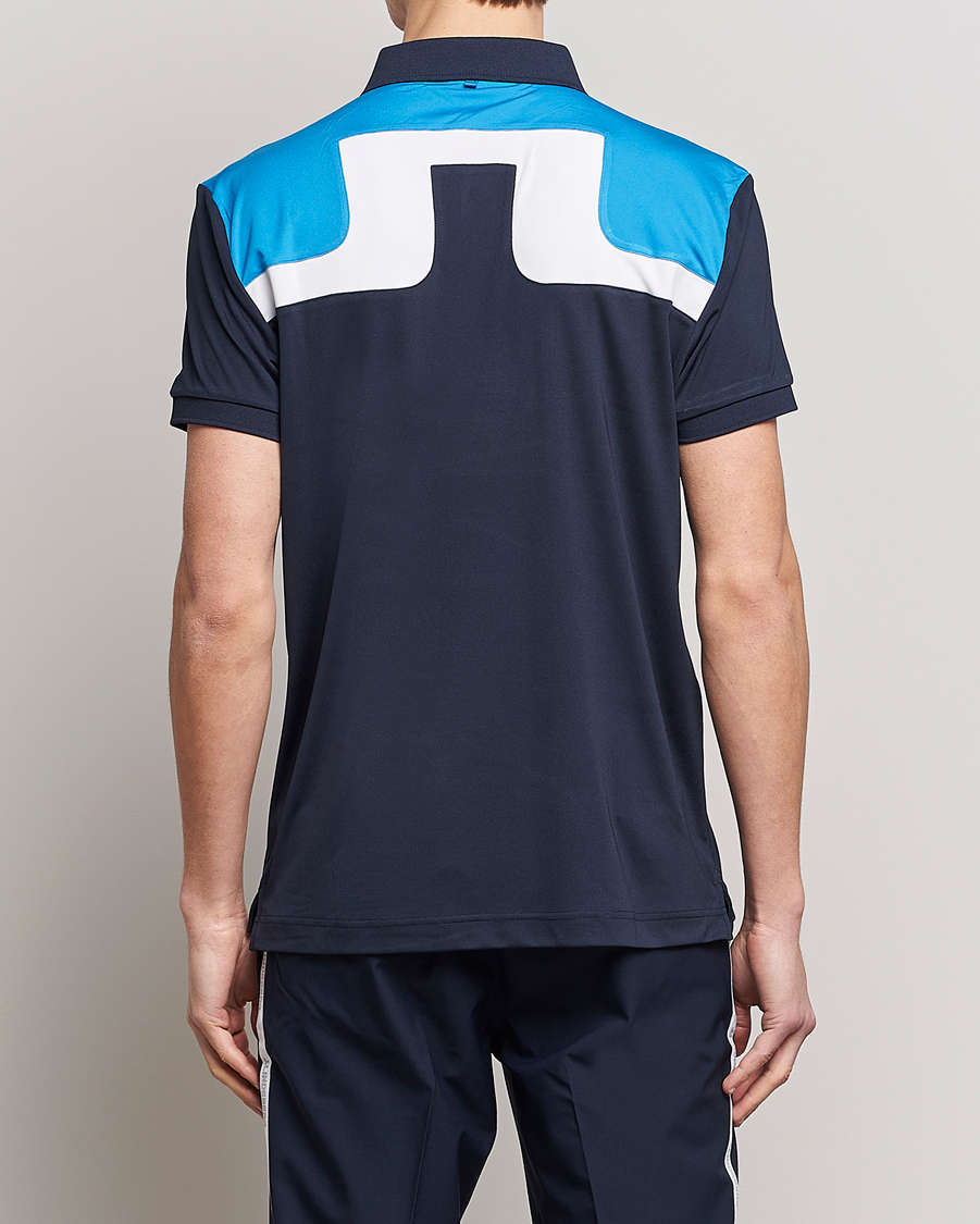 Herren | Poloshirts | J.Lindeberg | Jeff Regular Fit Polo Navy