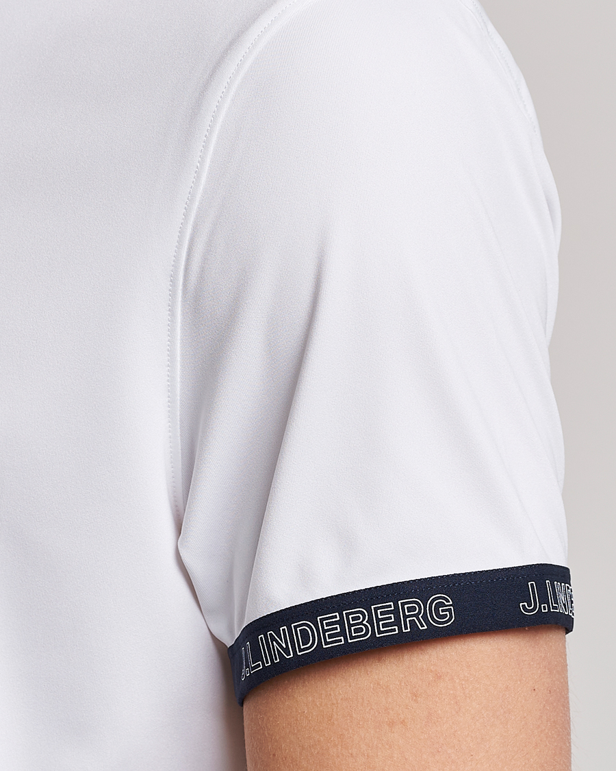 Herren | Poloshirts | J.Lindeberg | Guy Regular Fit Polo White