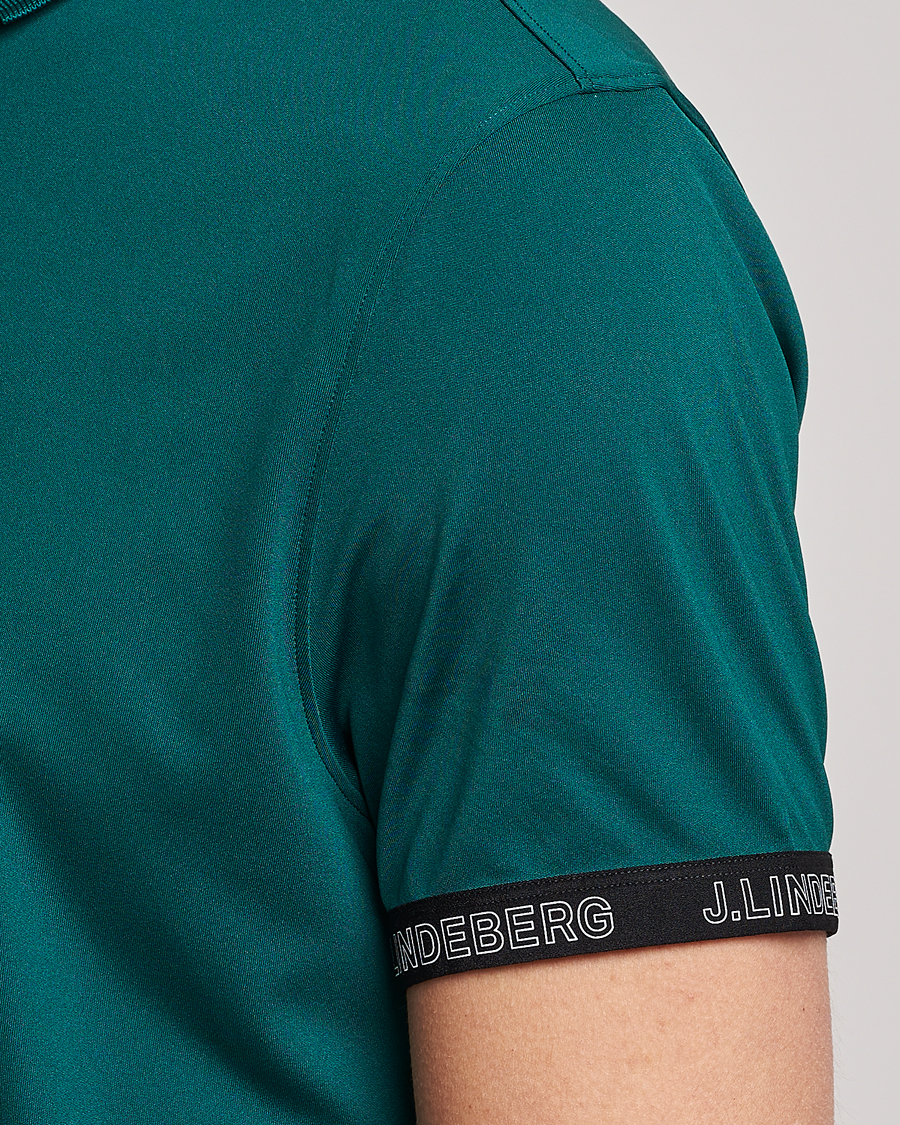 Herren | Poloshirts | J.Lindeberg | Guy Regular Fit Polo Rain Forest