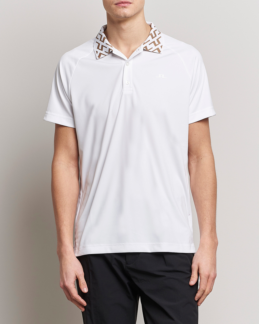 Herren | Poloshirts | J.Lindeberg | Rui TX Jersey Polo White