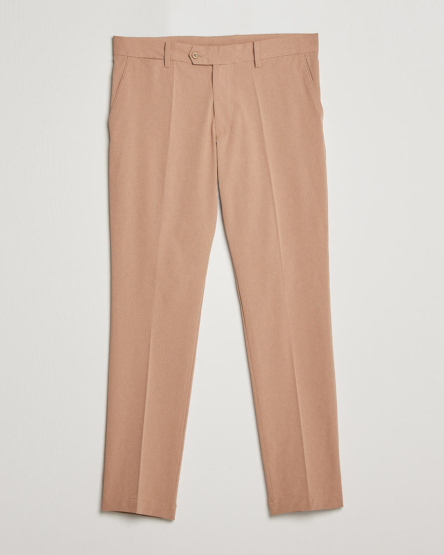 Herren | Hosen | J.Lindeberg | Vent Golf Trousers Tiger Brown