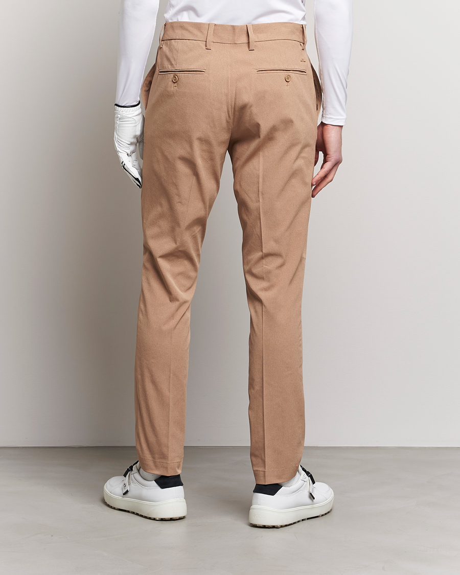 Herren | Hosen | J.Lindeberg | Vent Golf Trousers Tiger Brown