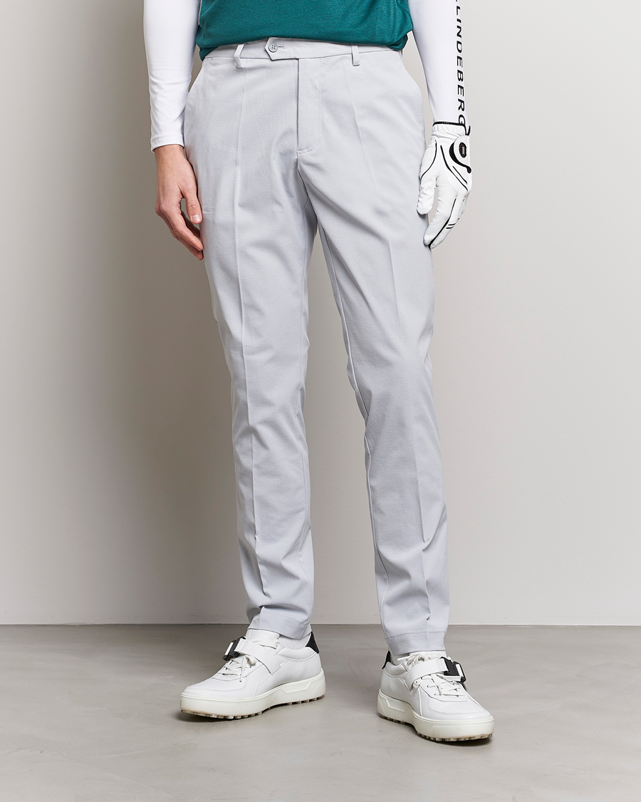 Herren | Hosen | J.Lindeberg | Vent Golf Trousers High Rise Grey