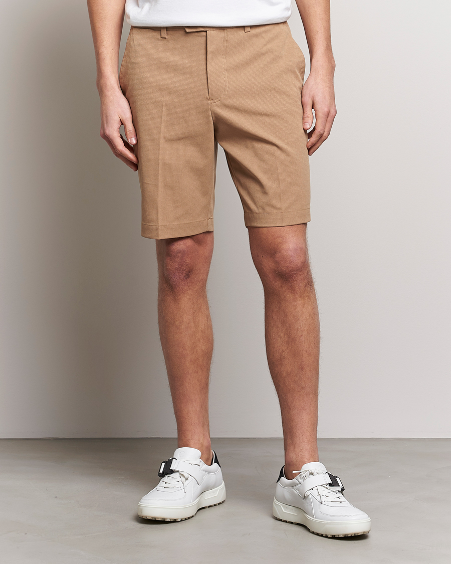 Herren | Shorts | J.Lindeberg | Vent Golf Shorts Tiger Brown