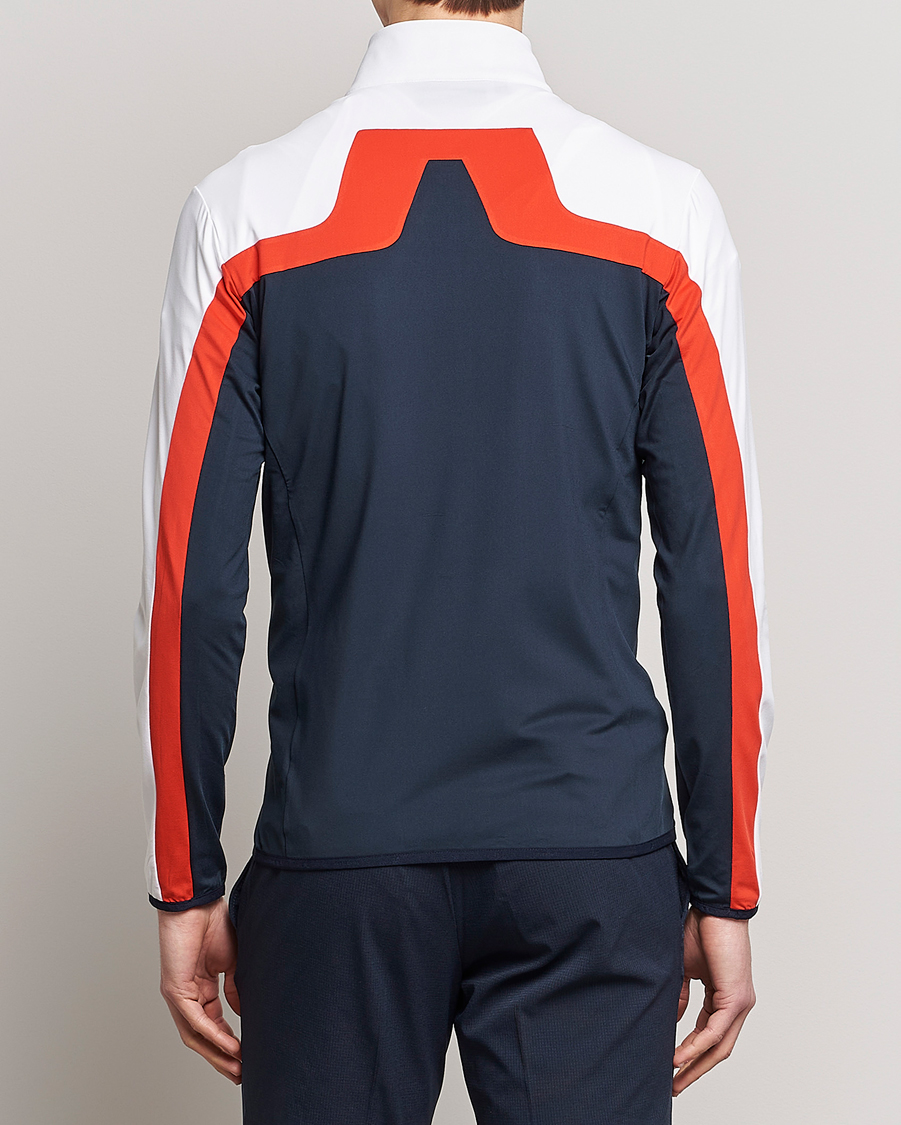 Herren | Pullover | J.Lindeberg | Jarvis Mid Layer Full Zip Navy