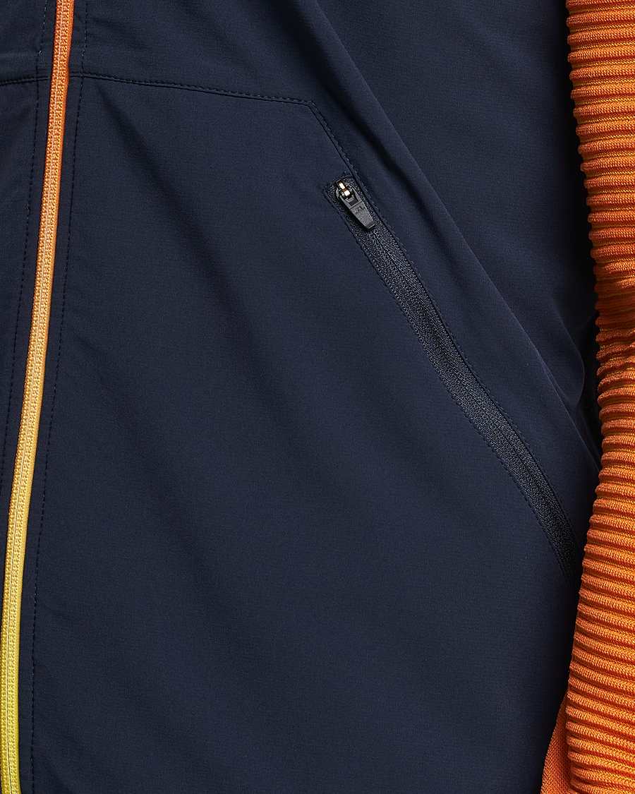 Herren | Jacken | J.Lindeberg | Rolf Hybrid Knitted Jacket Navy