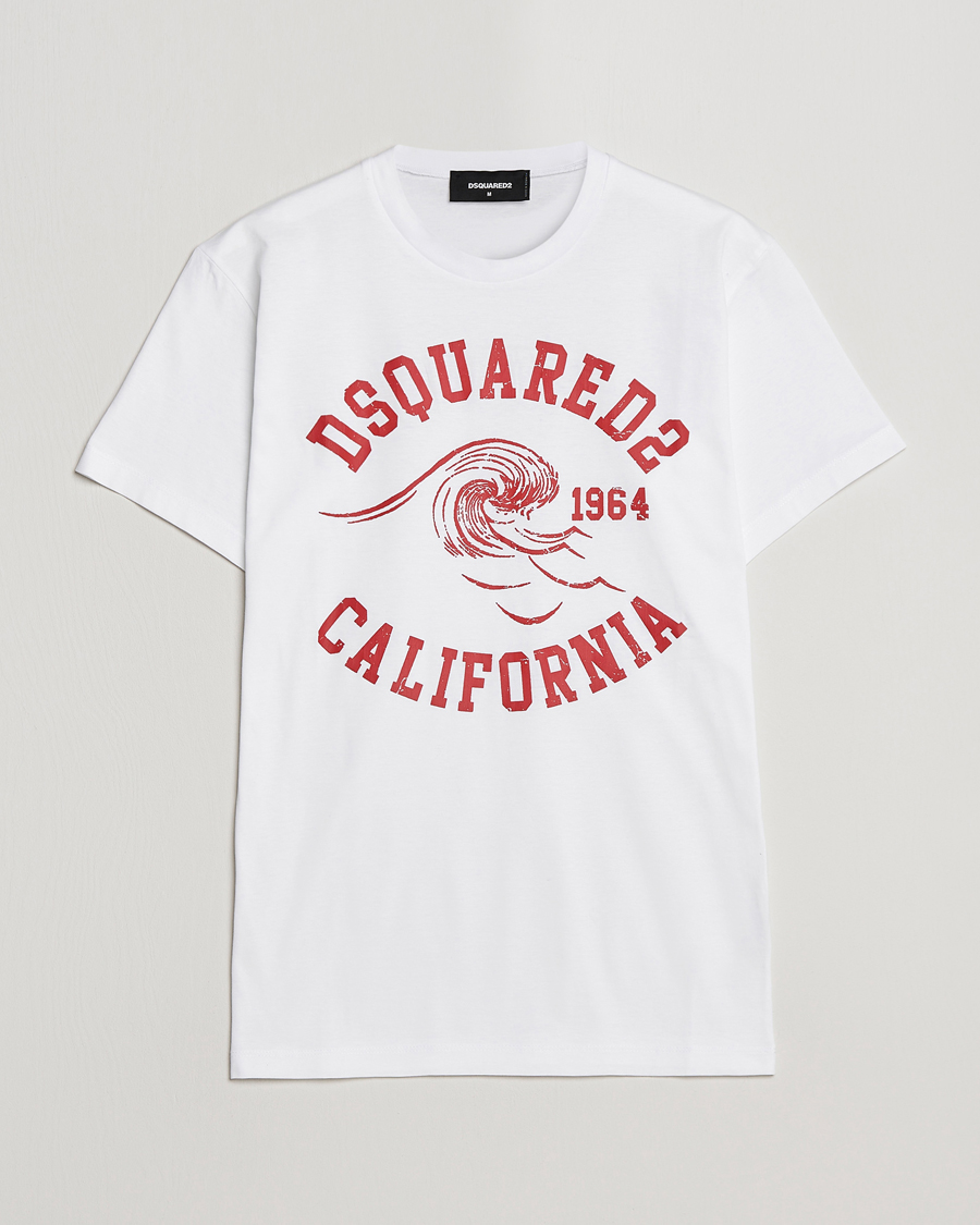 Herren | T-Shirts | Dsquared2 | California Tee White