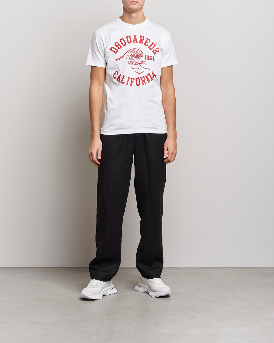 Herren | T-Shirts | Dsquared2 | California Tee White