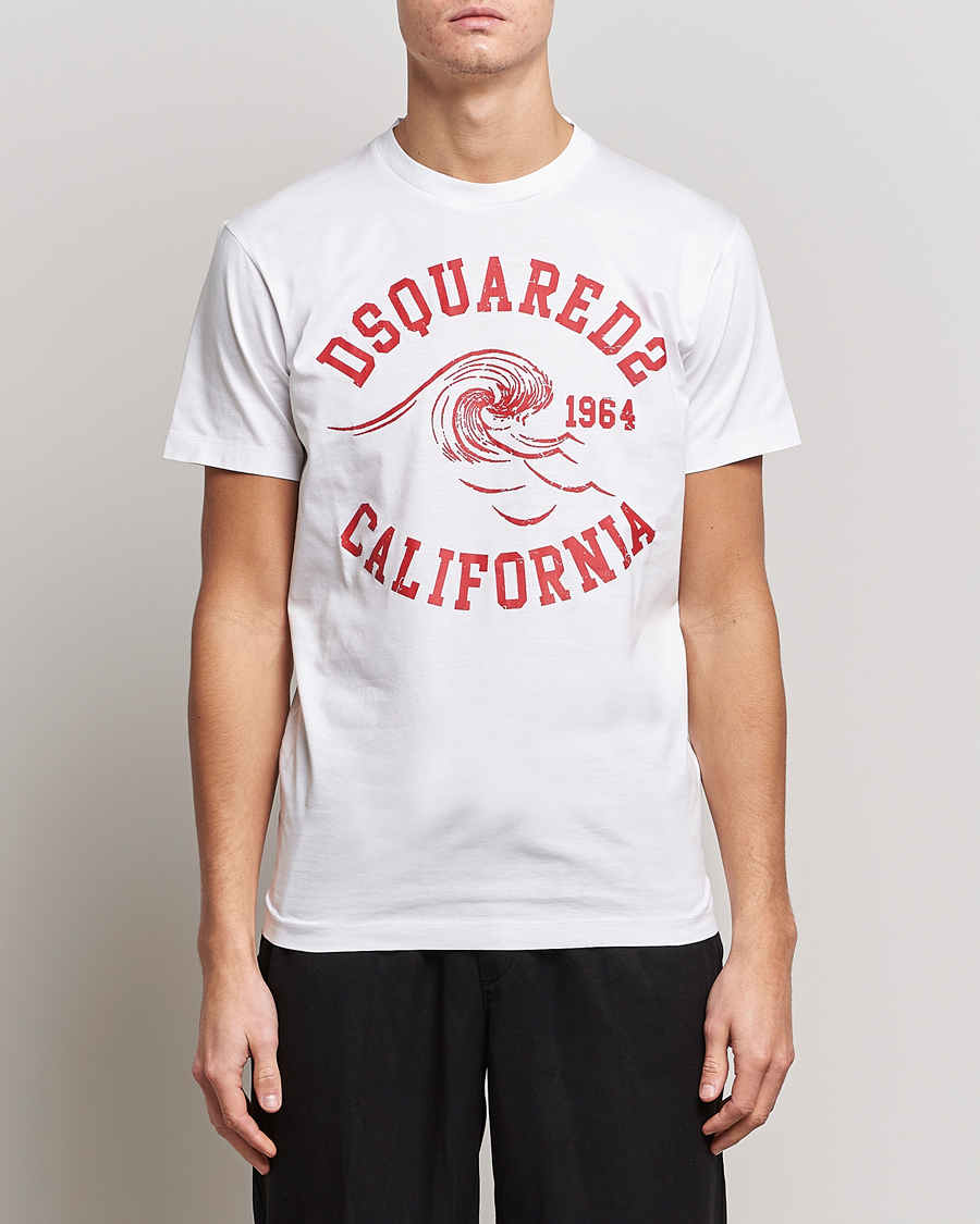 Herren | T-Shirts | Dsquared2 | California Tee White
