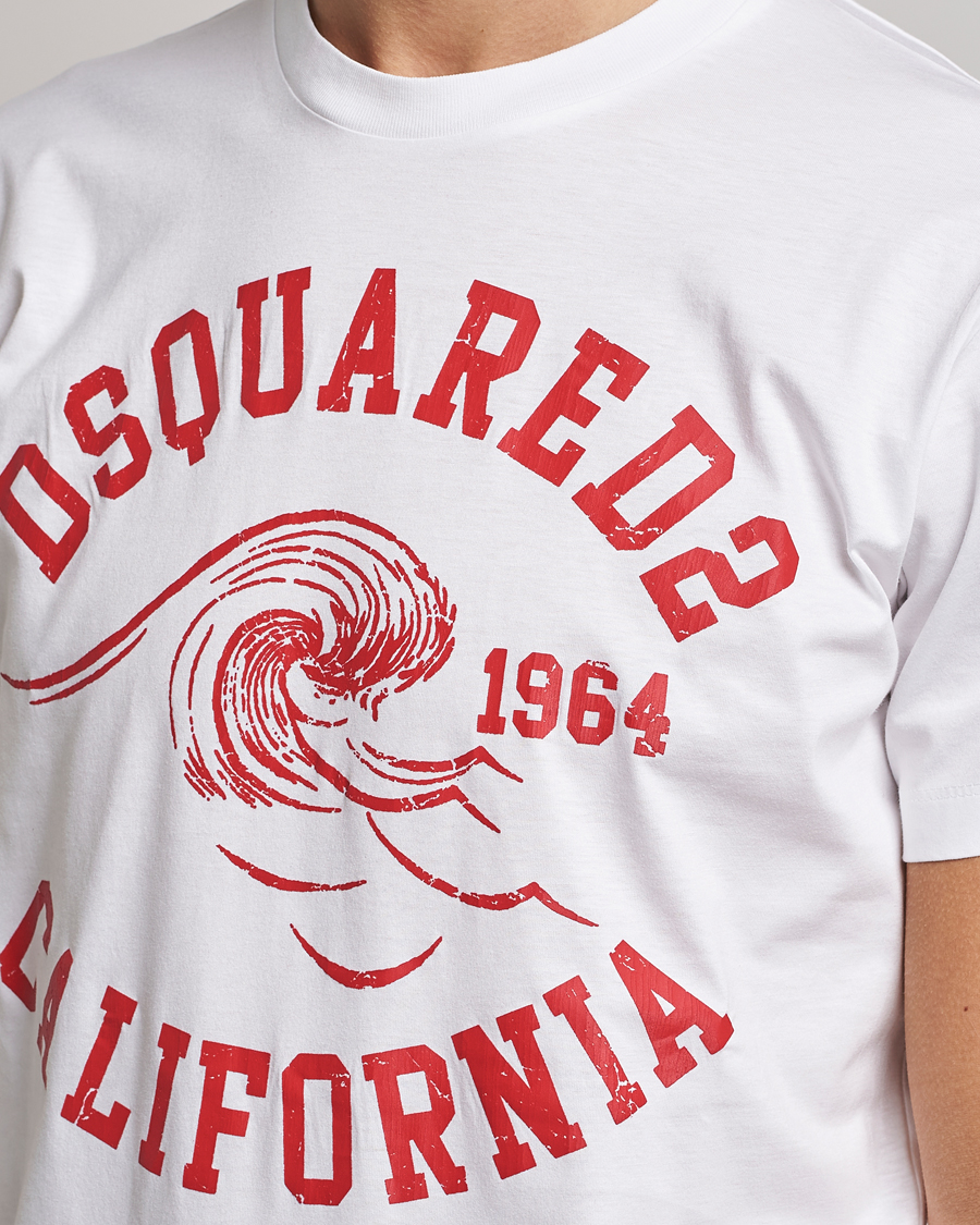 Herren | T-Shirts | Dsquared2 | California Tee White