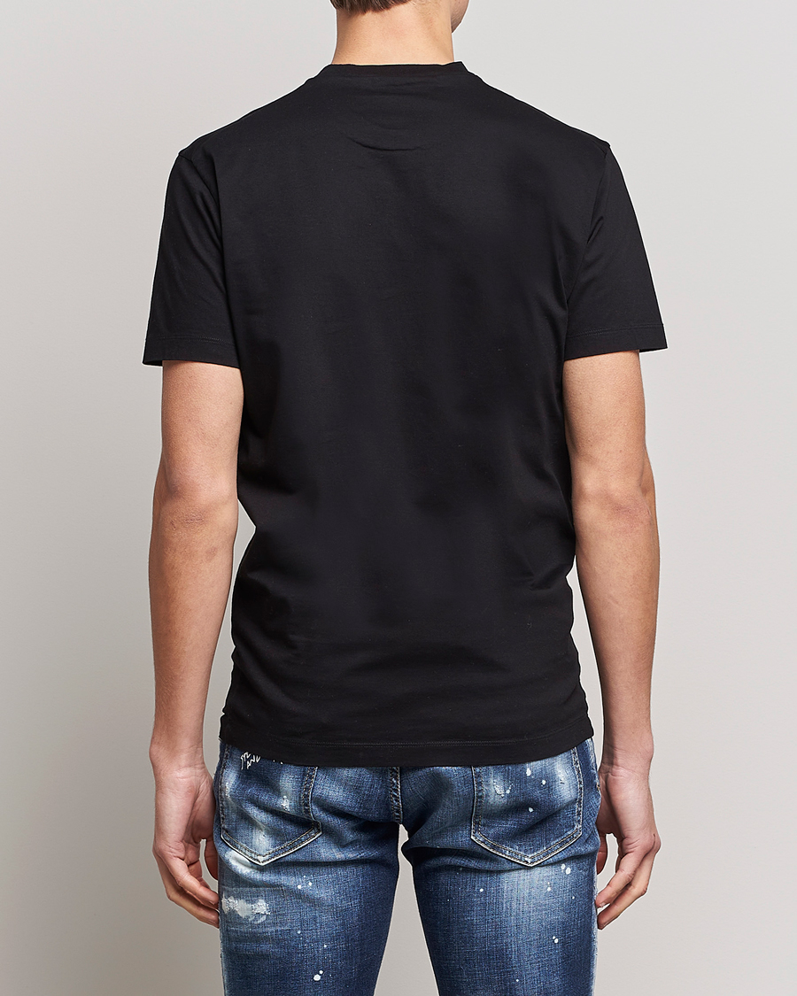 Herren | T-Shirts | Dsquared2 | Icon Transparent Logo Tee Black