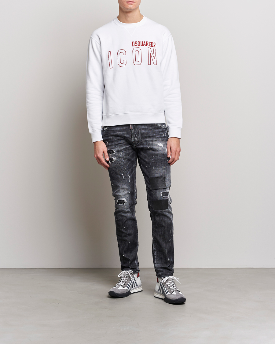 Herren | Jeans | Dsquared2 | Skater Jeans Medium Black Wash