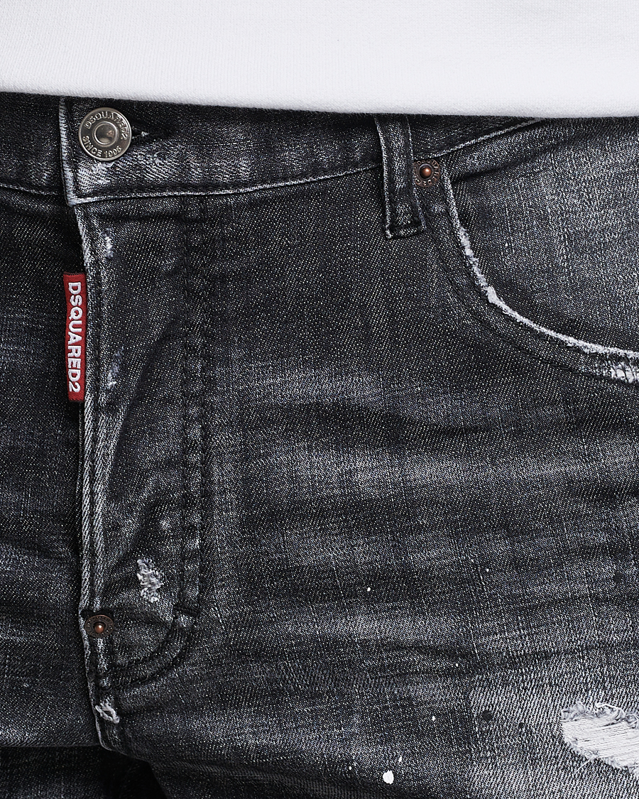Herren | Jeans | Dsquared2 | Skater Jeans Medium Black Wash