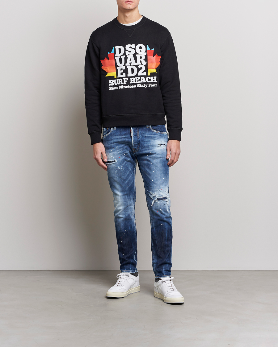 Herren | Jeans | Dsquared2 | Skater Jeans Deep Blue Wash