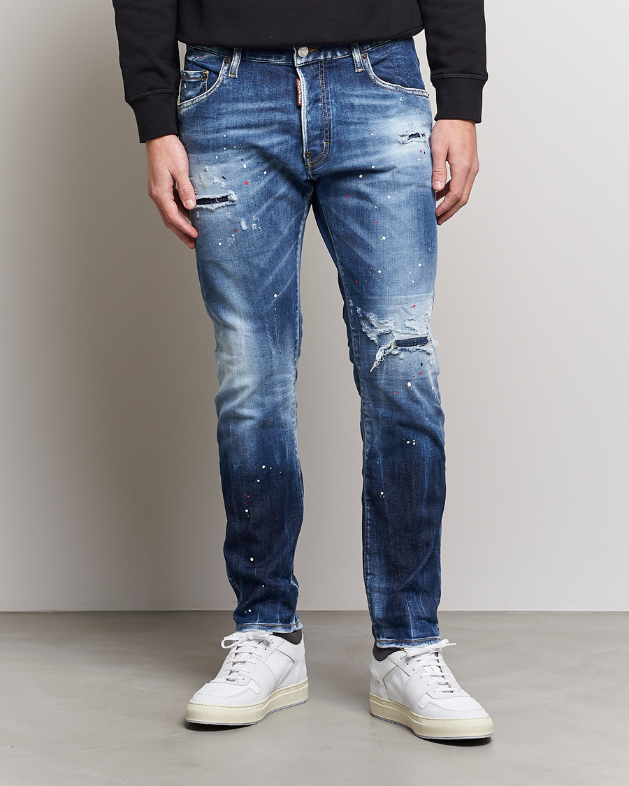 Herren | Jeans | Dsquared2 | Skater Jeans Deep Blue Wash
