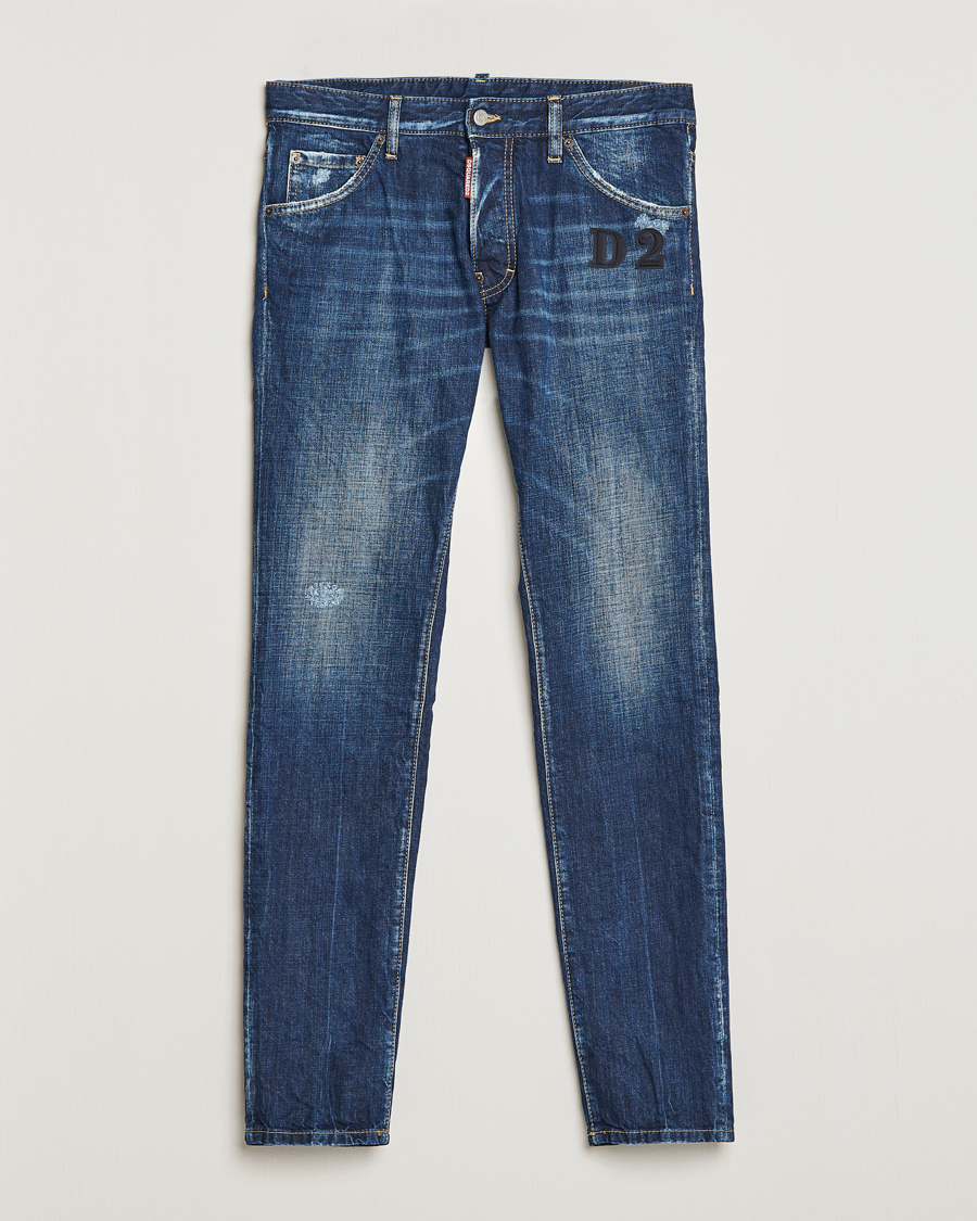 Herren | Jeans | Dsquared2 | Skater Jeans Dark Blue Wash
