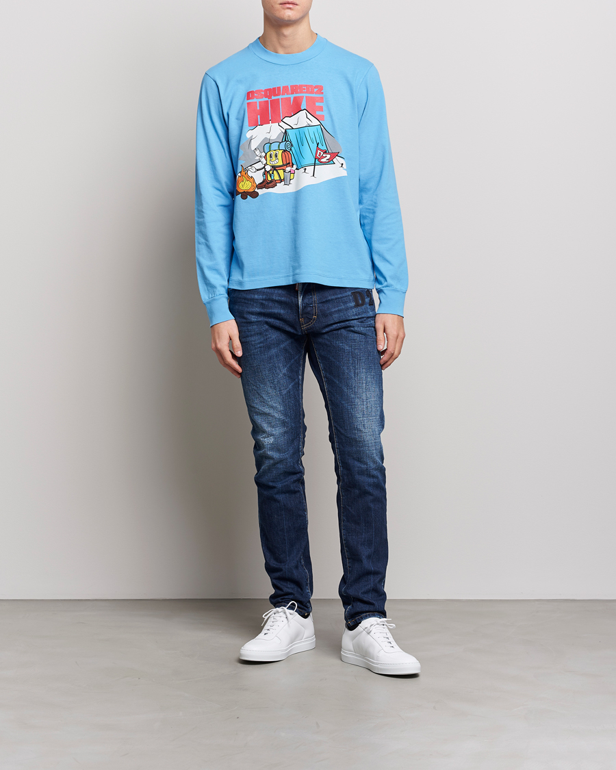 Herren | Jeans | Dsquared2 | Skater Jeans Dark Blue Wash