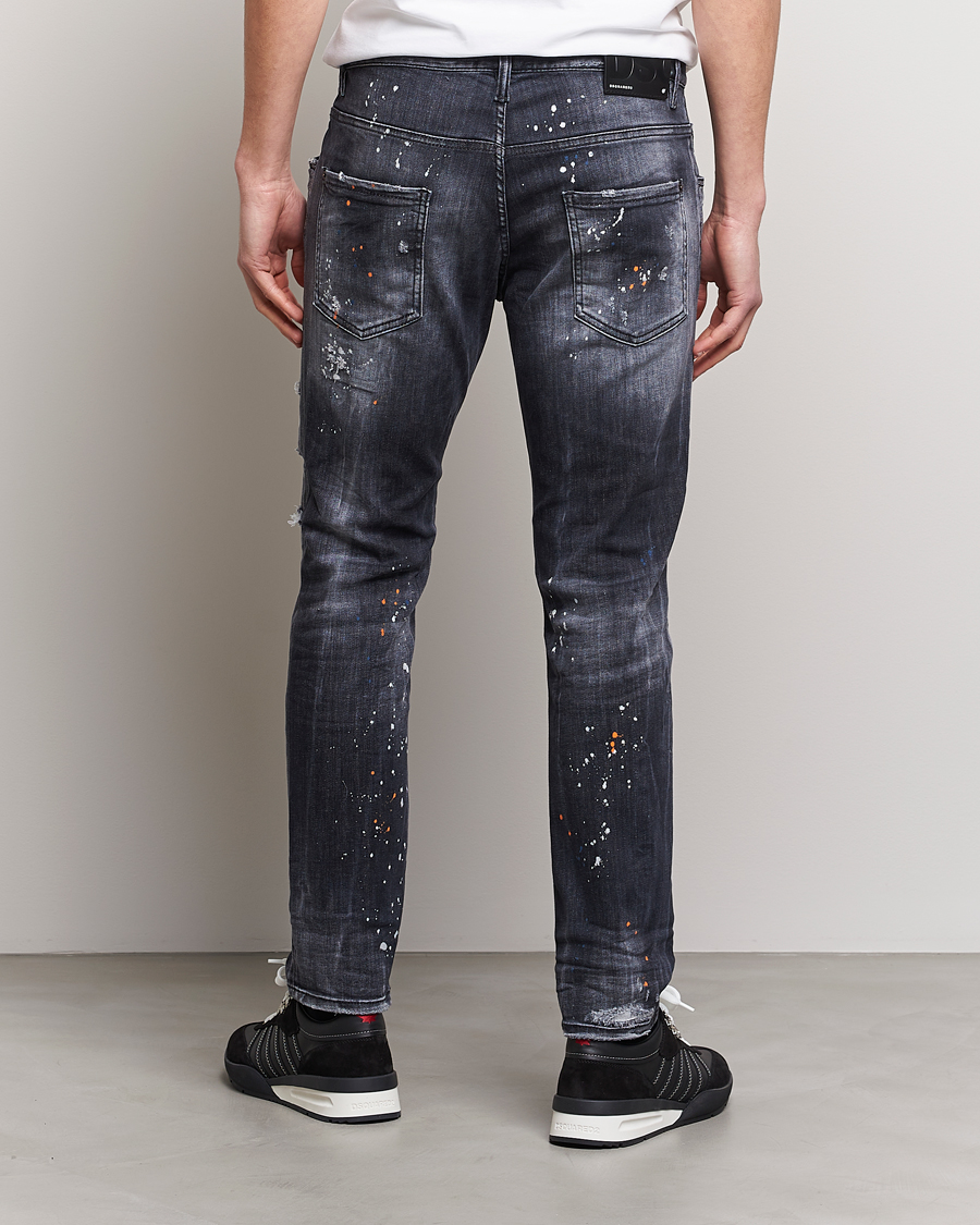 Herren | Jeans | Dsquared2 | Skater Jeans Black Wash