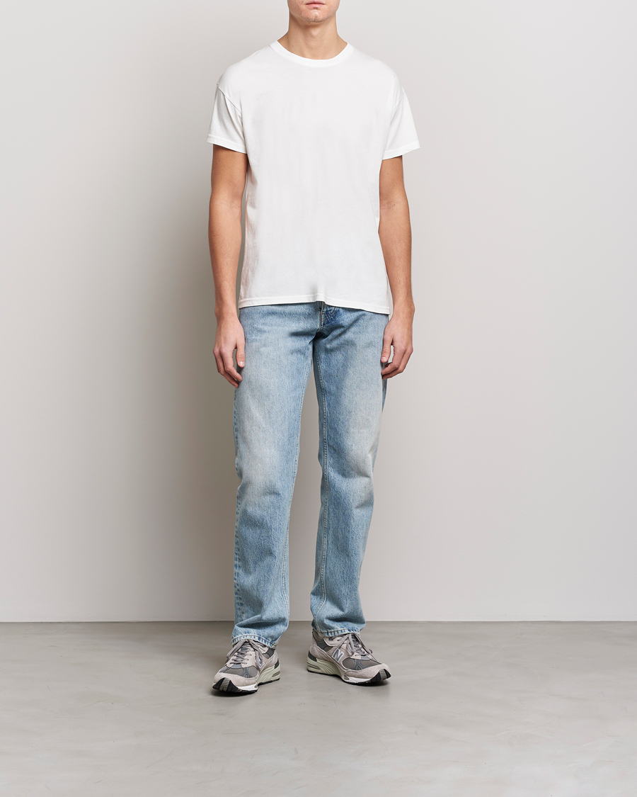 Herren | T-Shirts | Jeanerica | Marcel Crew Neck T-Shirt White