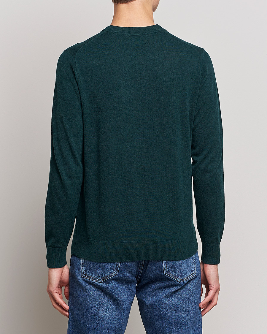 Herren | Pullover | GANT | Banner Shield Lambswool Crew Neck Ratran Green