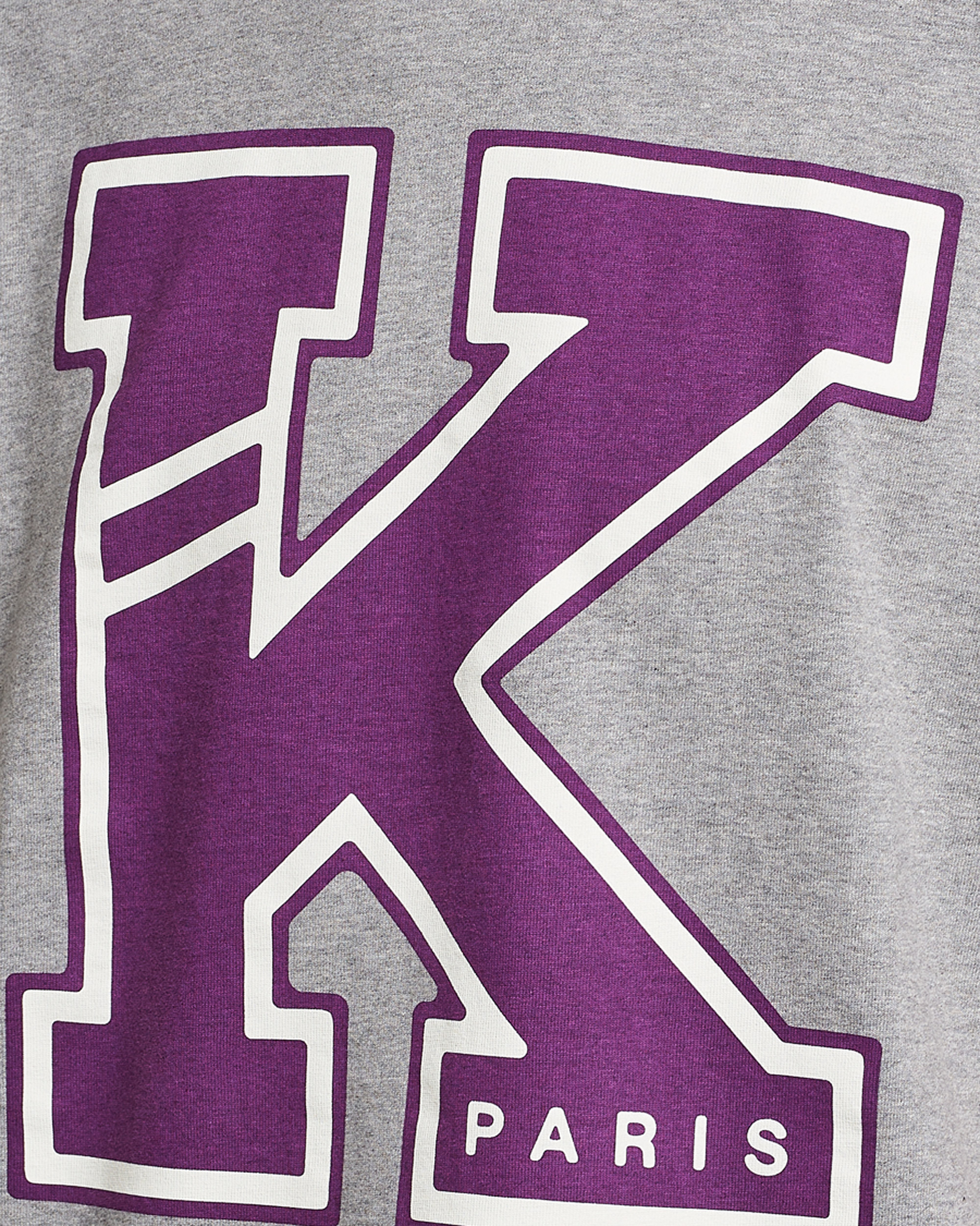 Herren | T-Shirts | KENZO | College Classic T-Shirt Pearl Grey