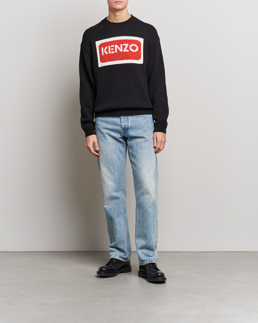 Herren | Pullover | KENZO | Paris Logo Jumper Black
