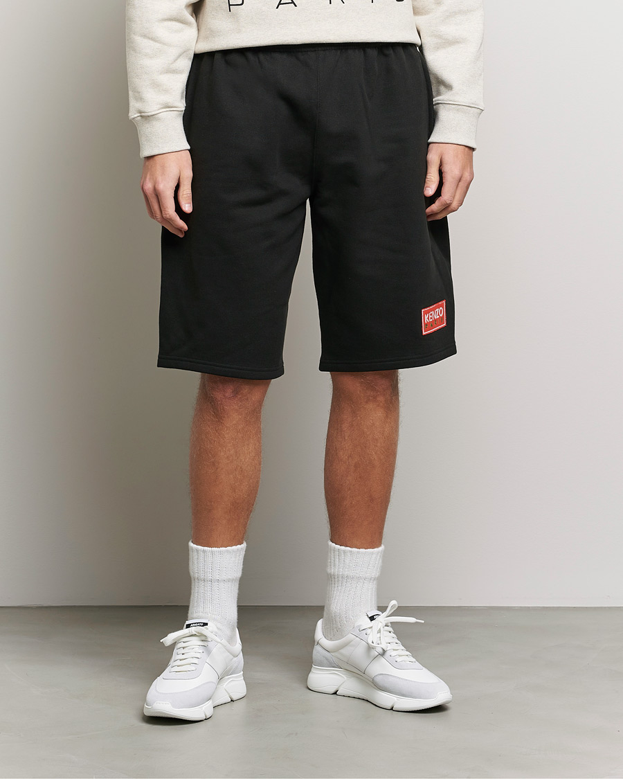 Herren | Shorts | KENZO | Paris Logo Classic Shorts Black