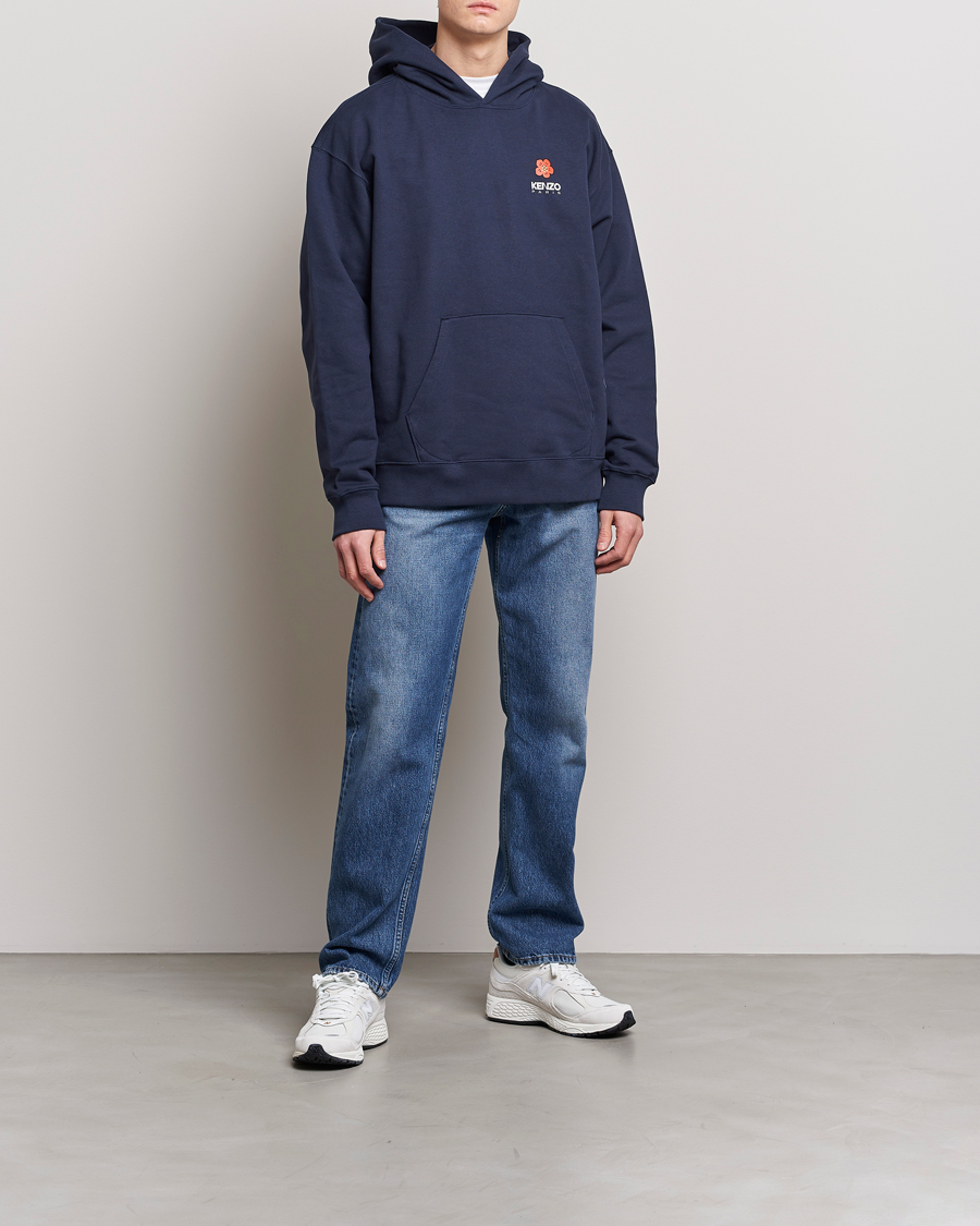 Herren | Pullover | KENZO | Boke Flower Hoodie Midnight Blue