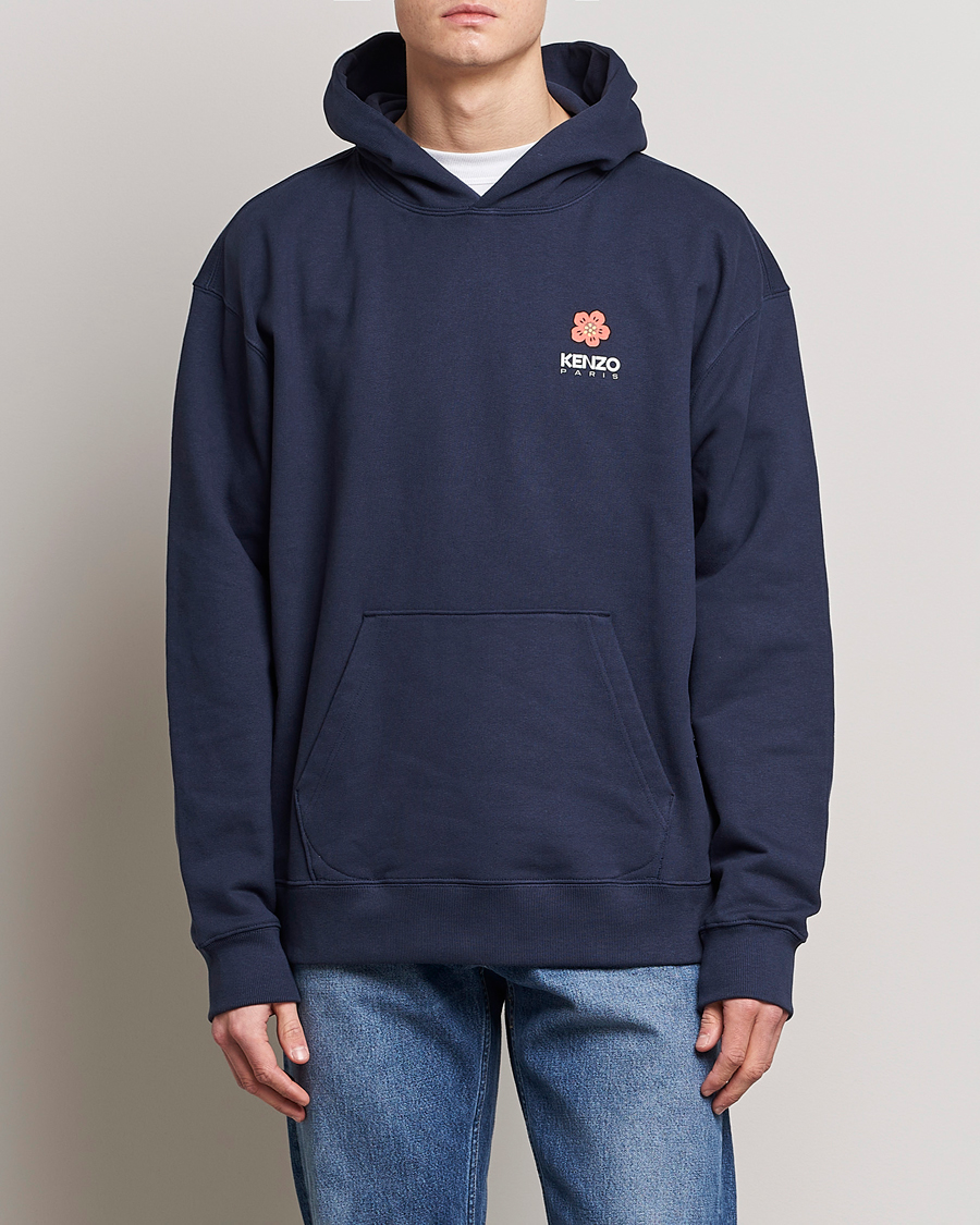 Herren | Pullover | KENZO | Boke Flower Hoodie Midnight Blue
