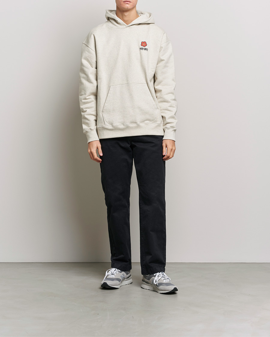 Herren | Pullover | KENZO | Boke Flower Hoodie Pale Grey